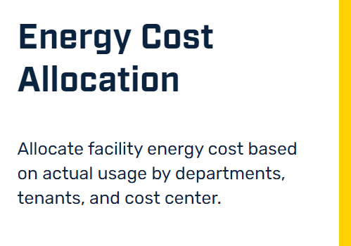 Energy Cost Allocation