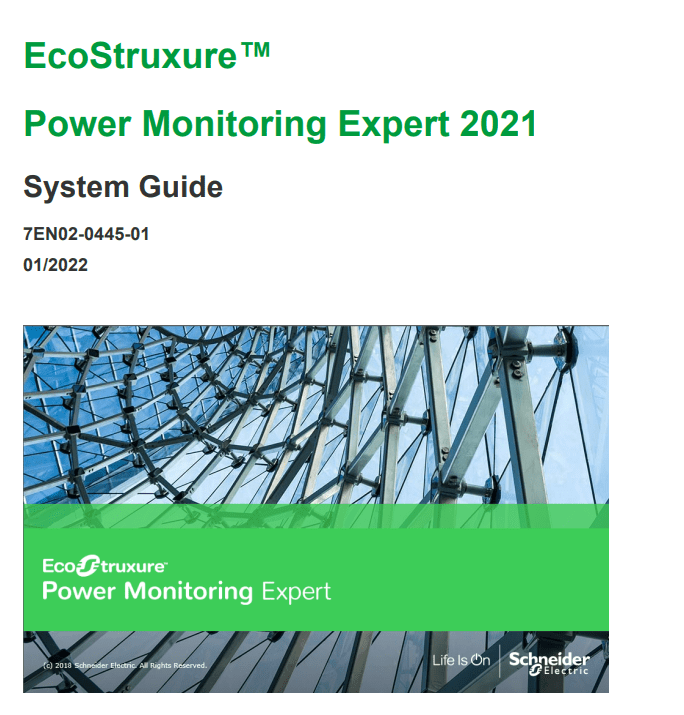 Power Monitoring Expert 2021 System Guide