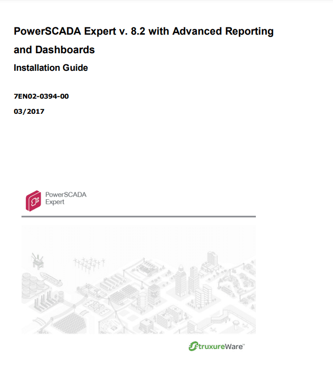 PowerSCADA Expert v 8.2 with Advanced Reporting and Dashboards